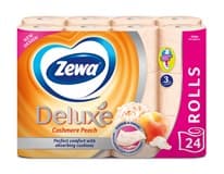 Zewa de luxe Cashmere peach toaletní papír 3vrstvý 19,3 m 24 ks
