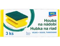 aro Houbička na nádobí velká 3 ks