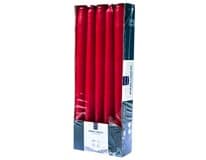 METRO PROFESSIONAL Svíčka 2 x 24 cm bordó 10 ks