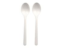 Lžíce BIO-polypropylen 18,5 cm bílá 50 ks