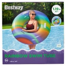 Bestway Duhové plovací kolo