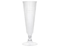 PAP STAR Pohár na sekt 100 ml plast 24 ks
