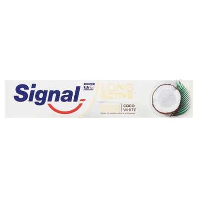 Signal Long Active Nature Elements Coco White zubní pasta