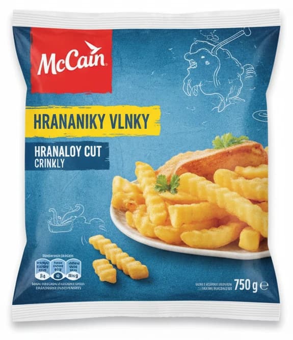 MCCAIN 1.2.3. Hranolky vlnky