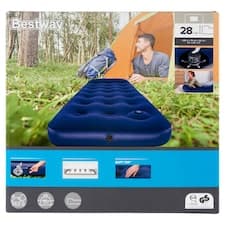 Bestway Jr. Twin nafukovací matrace s vestavěnou nožní pumpou 1,85 m x 76 cm x 28 cm