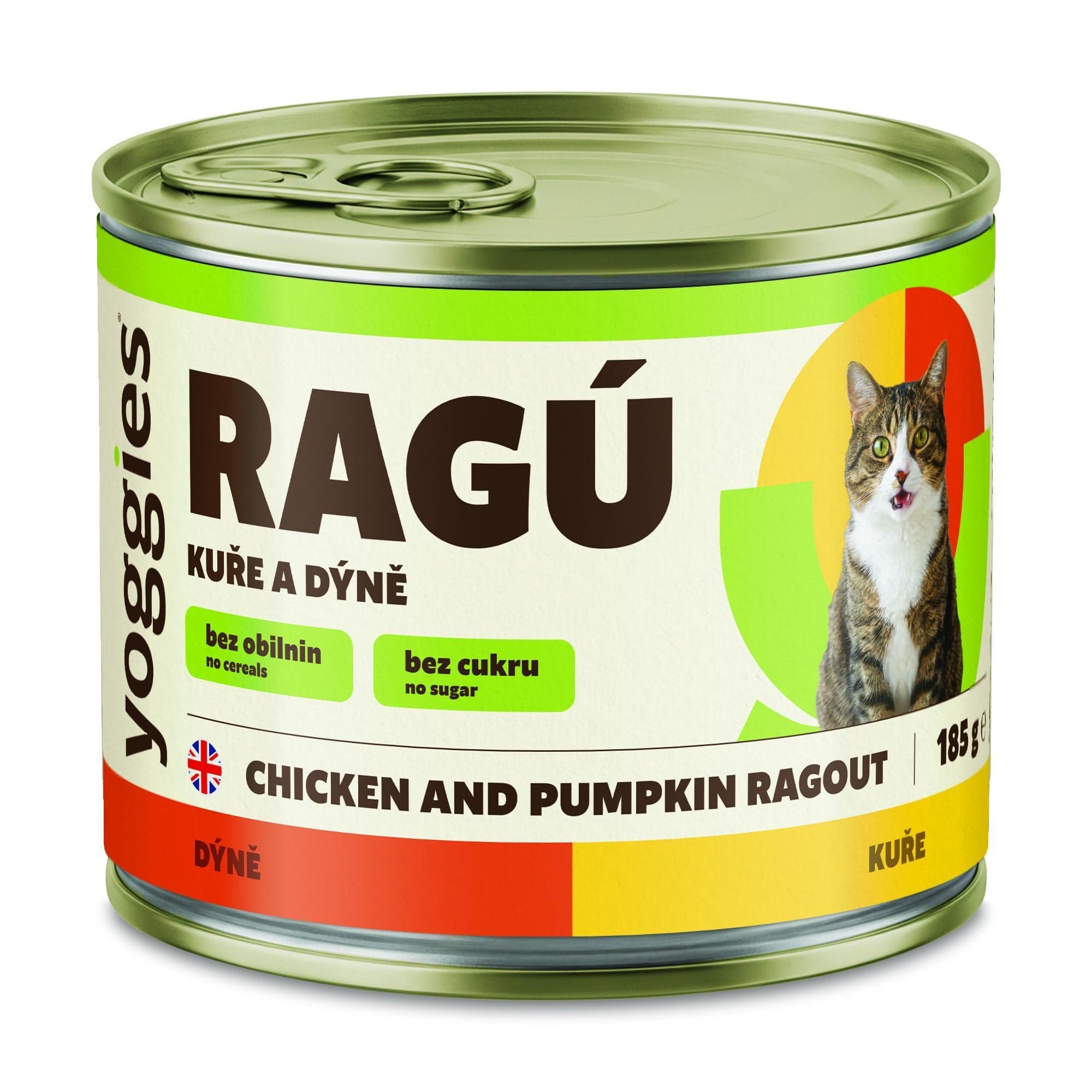 Yoggies Ragú pro kočky kuře s dýní