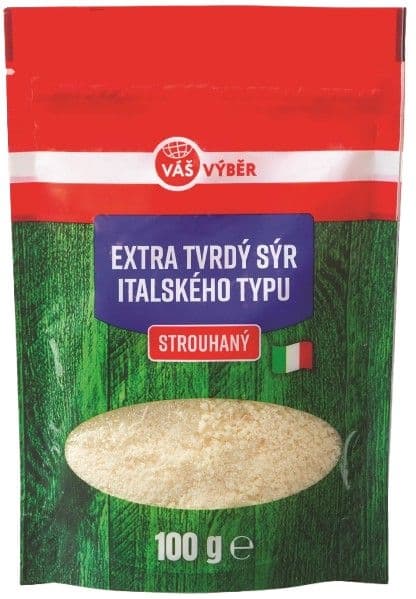 Váš výběr strouhaný sýr 100g
