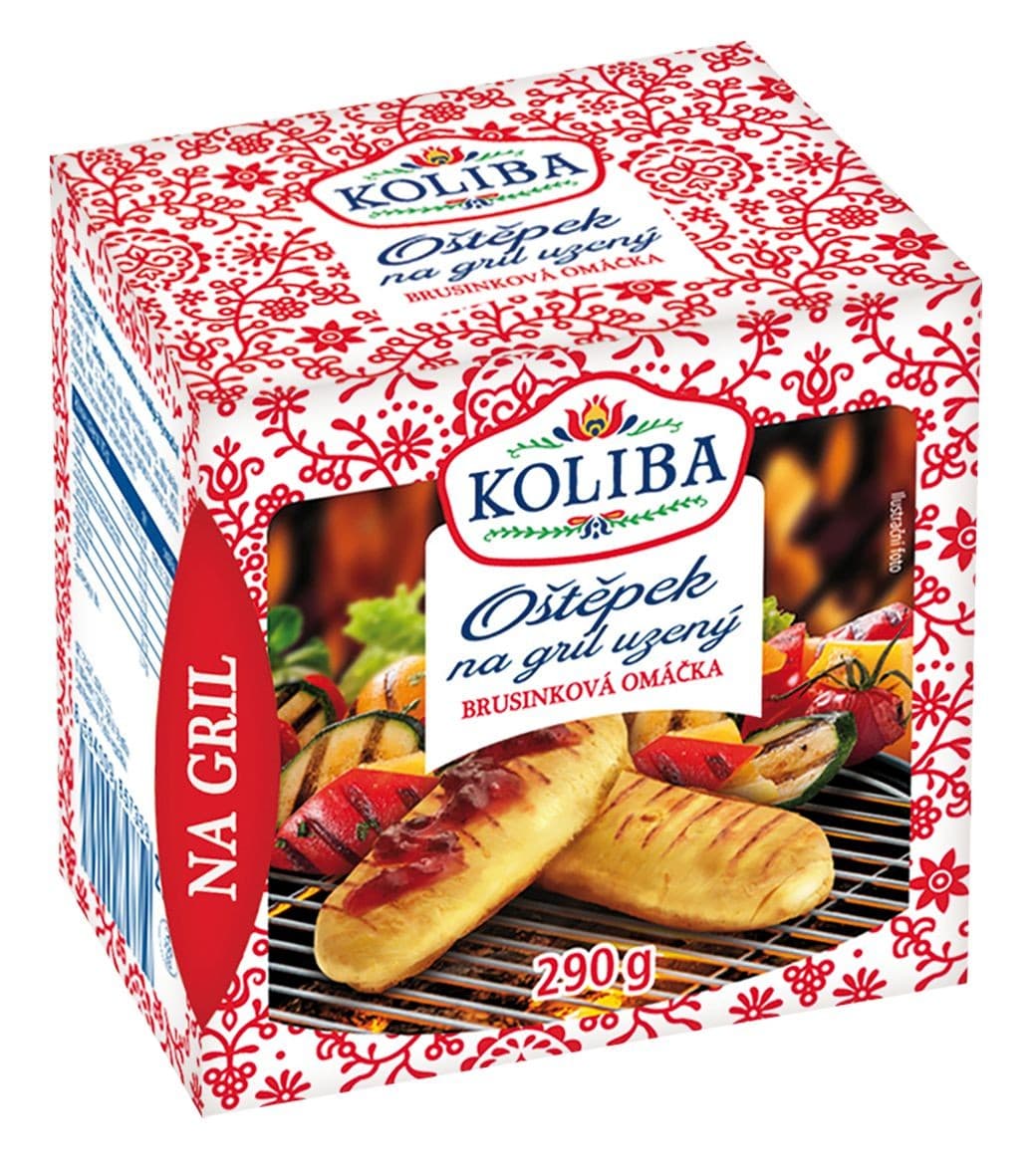 Koliba Oštěpek na gril s brus.om. 290g