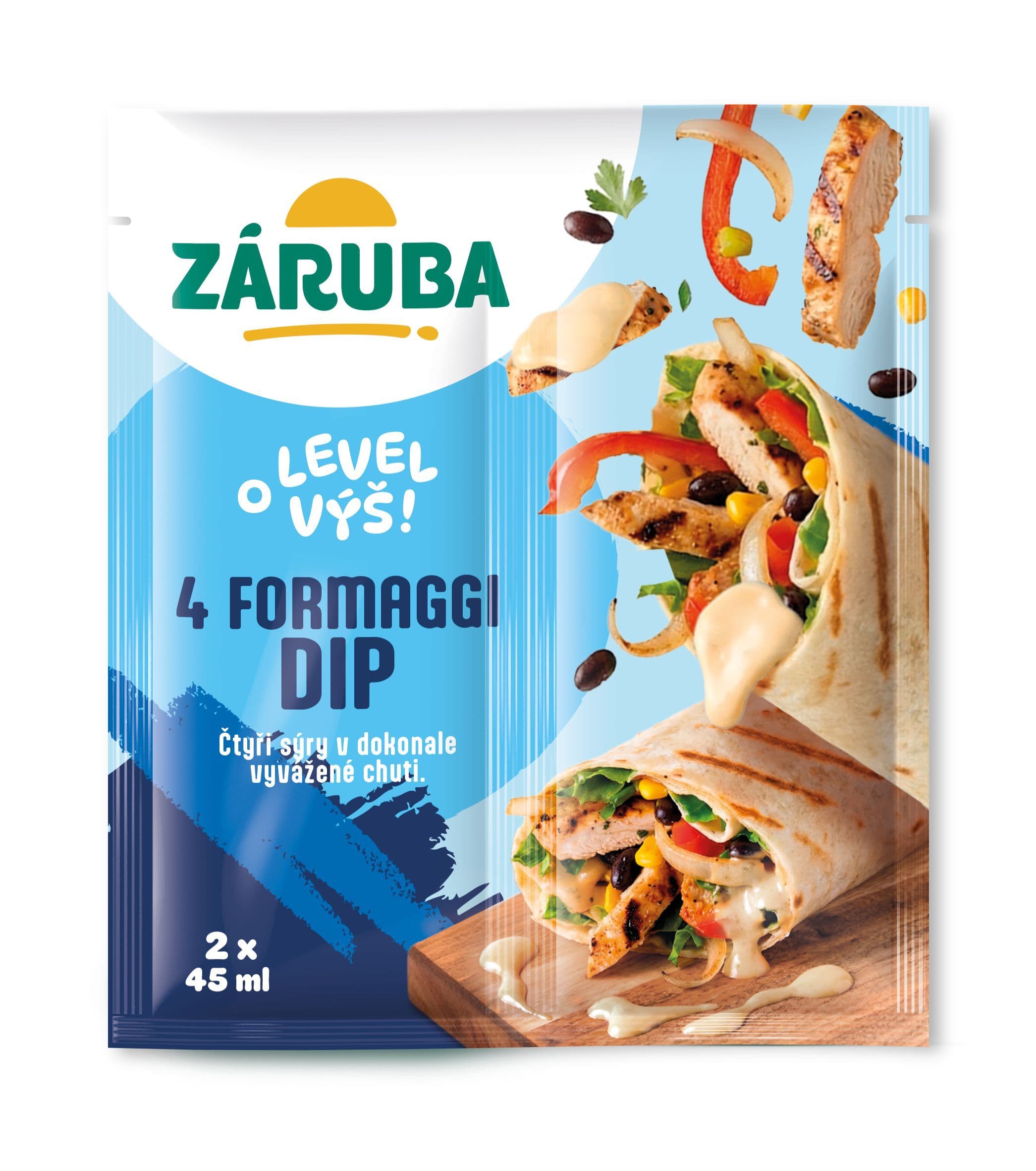 Záruba Dip Quattro Formaggi 2x45ml