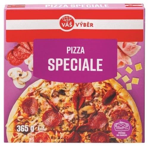 Váš Výběr Pizza Speciale mražená 365g