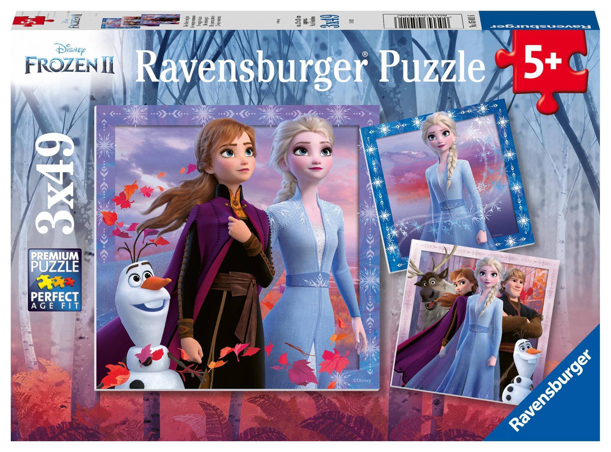 Ravensburger puzzle 050116 Frozen 2, 3x49 dílků