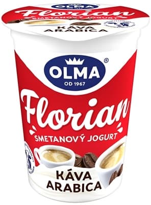 Olma Florian Smetanový jogurt káva Arabica
