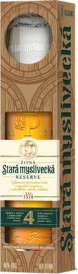 Stará Myslivecká Reserve (40%) 700ml + sklenička (dárkové balení)