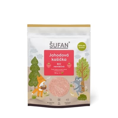 Šufan Jahodová kašička BIO nemléčná 250.0 g