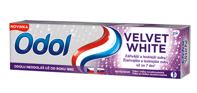 Odol Velvet White zubní pasta (1x 75 ml)