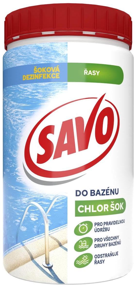 Savo Chlor šok do bazénu 0,85 kg