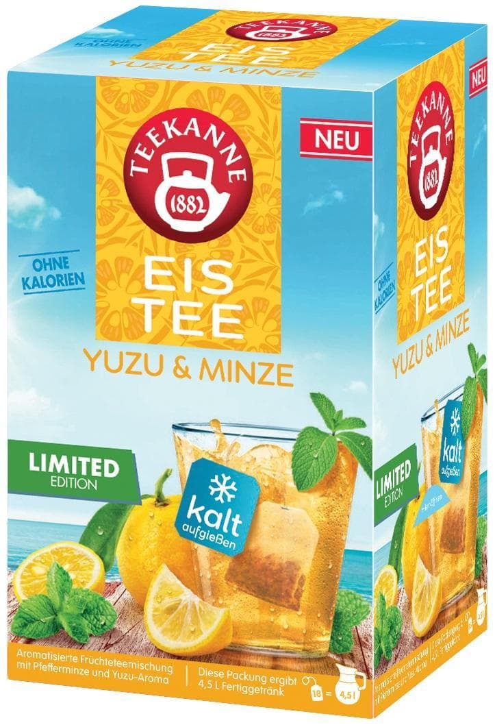 Teekanne Eistee Yuzu & Minze