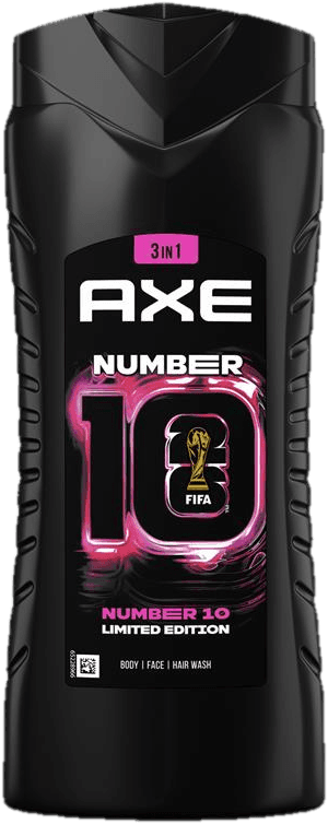 Axe Number 10 FIFA sprchový gel 400 ml