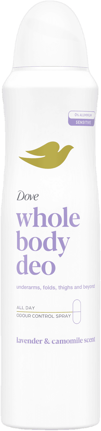 Dove Levandule & Heřmánek deodorant sprej na celé tělo