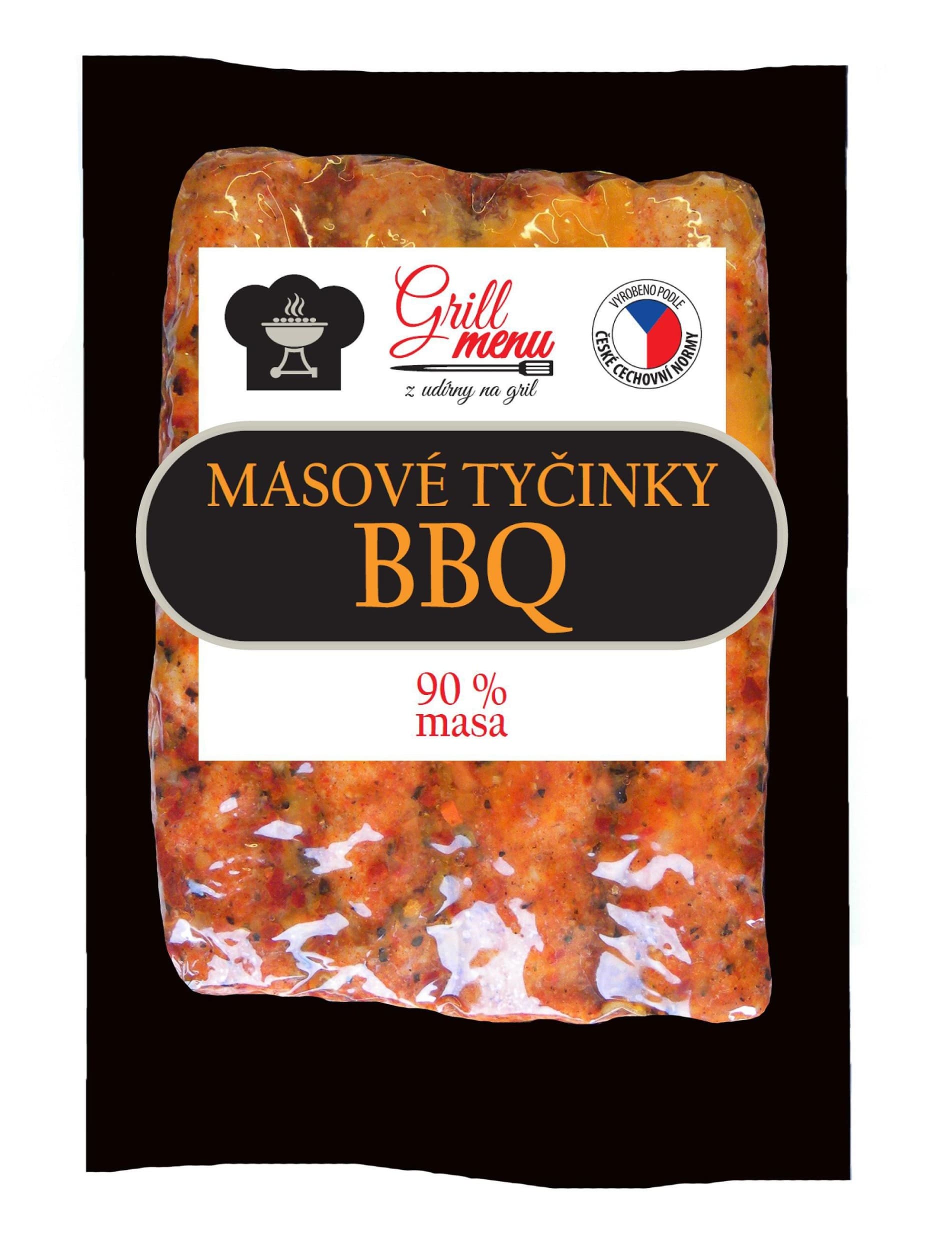 Uzeniny Příbram Grilovací tyčinky barbecue 340g