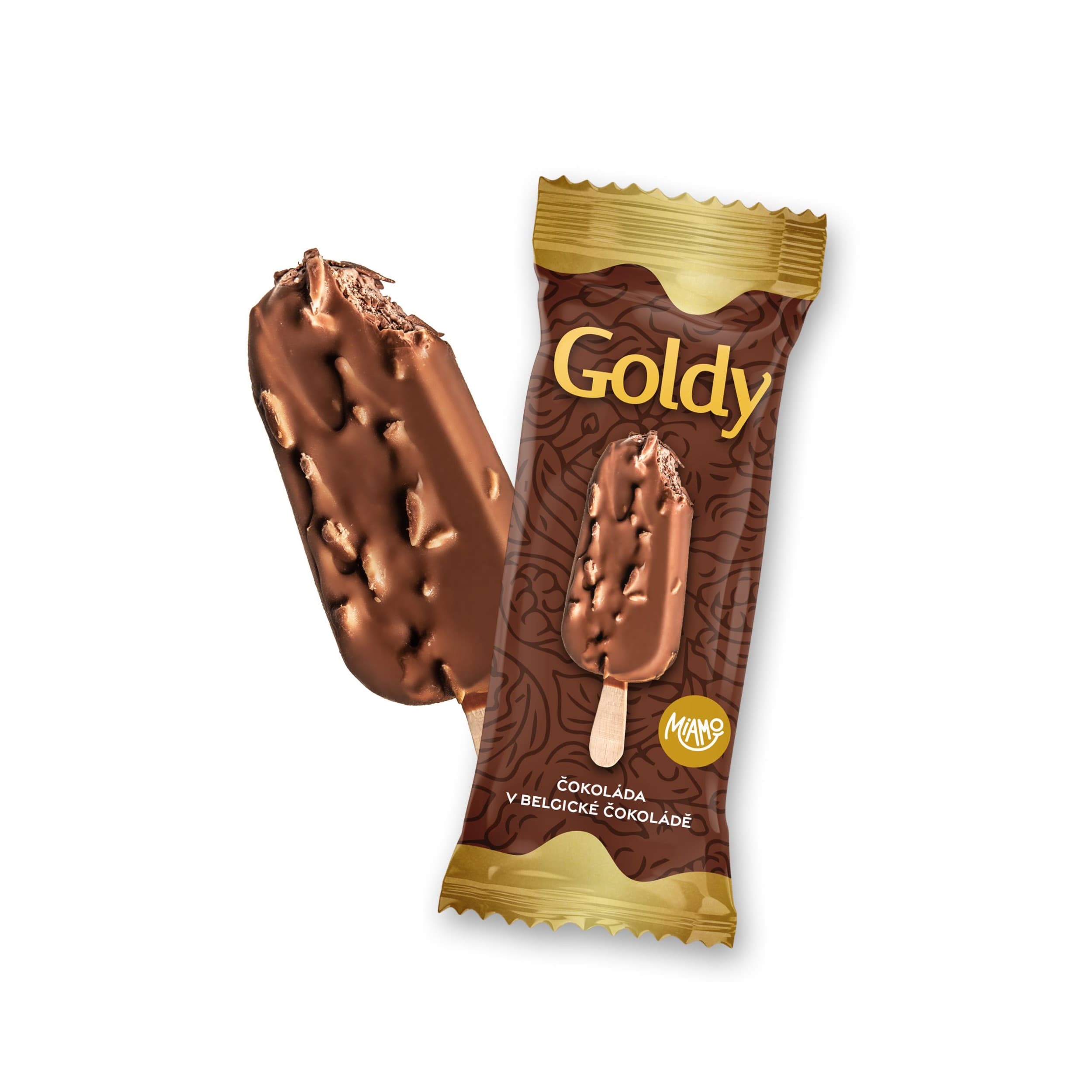 Tipafrost Zmrzlina Goldy čokoláda 120ml