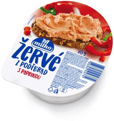 Milko Žervé s paprikou