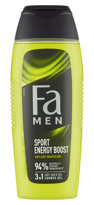 Fa MEN Sport Energy Boost 3v1 sprchový gel pro muže