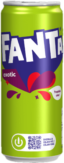 Fanta Exotic plech