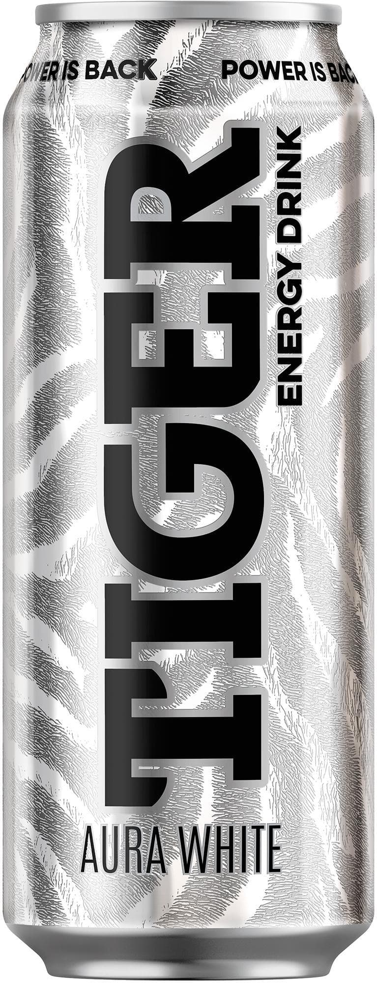 Tiger Energy drink Aura White Grapefruit plech