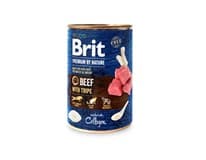 Brit Premium By Nature Konzerva pro psy hovězí, dršťky 400 g