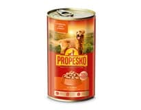 PROPESKO Konzerva kuřecí, játra, mrkev 1,24 kg