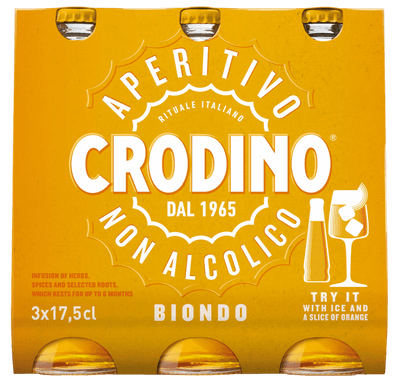 Crodino Biondo nealko (3x 175 ml)
