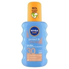 Nivea Sun Protect & Bronze Sprej na opalování OF 30 200ml