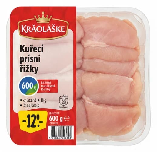 Královské kuřecí prsní řízky
