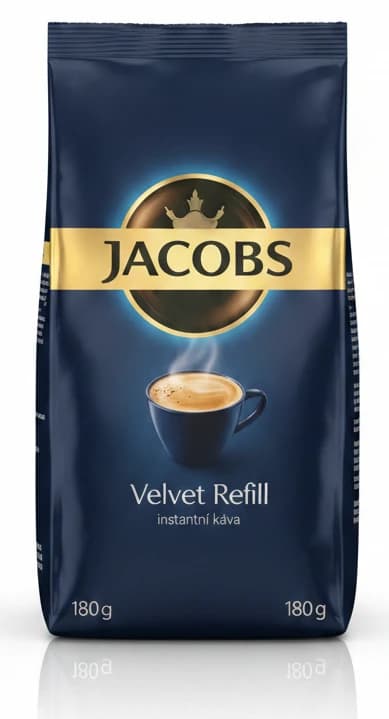 Jacobs Velvet refill instantní káva 180g