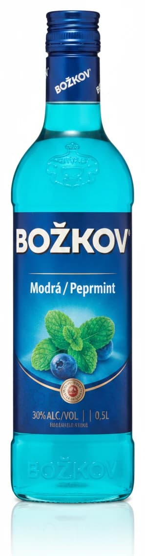 Božkov Modrá/Peprmint