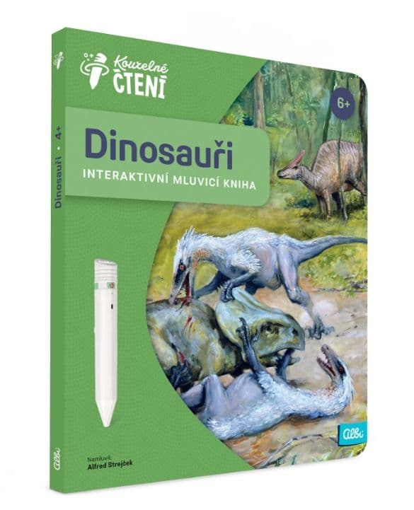 Albi Kouzelné čtení Kniha Dinosauři