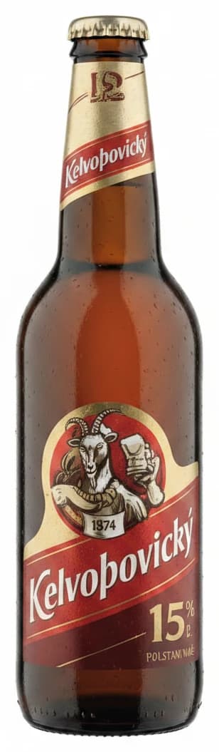 Velkopopovický Kozel Nealkoholické pivo polotmavé