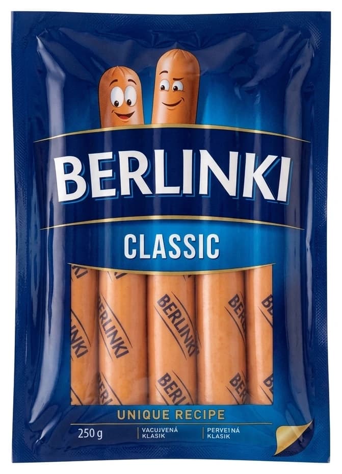Berlinki Párky 250g