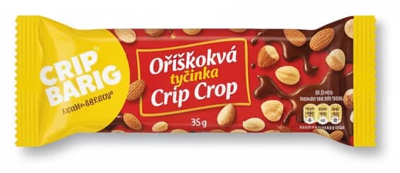 Oříšková tyčinka Crip Crop