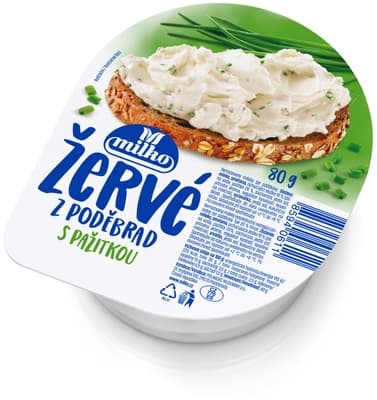 Milko Žervé s pažitkou 80.0 g
