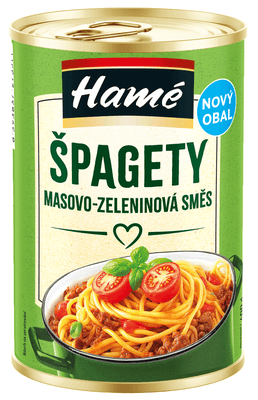 Hamé Špagety masovo-zeleninová směs