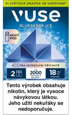 Vuse Pod Blueberry Mint 2x2ml (18mg)
