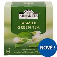 Ahmad Tea London zelený čaj ovoněný květy jasmínu porcovaný 100 x 2g (200g)