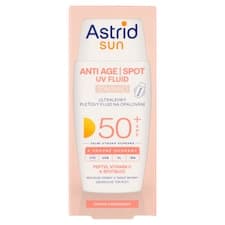 Astrid Sun Anti Age tónovací ultralehký pleťový fluid na opalování SPF 50+ 40ml