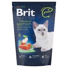 Brit Premium by Nature Sterilized Salmon kompletní krmivo pro kočky 800g