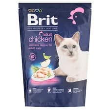 Brit Premium by Nature Adult Chicken kompletní krmivo pro kočky 800g