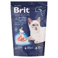 Brit Premium by Nature Sensitive Lamb prémiové kompletní krmivo pro kočky 800g