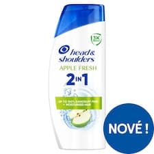 Head & Shoulders Apple Fresh, Šampon a Kondicionér 2v1, 400ml. Ochrana před Mastnotou a Svědivostí