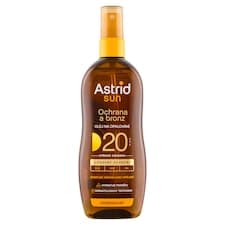 Astrid Sun Ochrana a bronz olej na opalování SPF 20 200ml